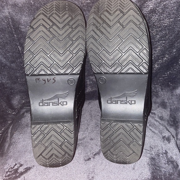 Dansko Professional Clog Black Size 36 - Picture 4 of 8